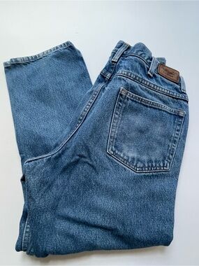 L.L. Bean Men’s Straight Denim Jeans 34x29 Medium Blue
